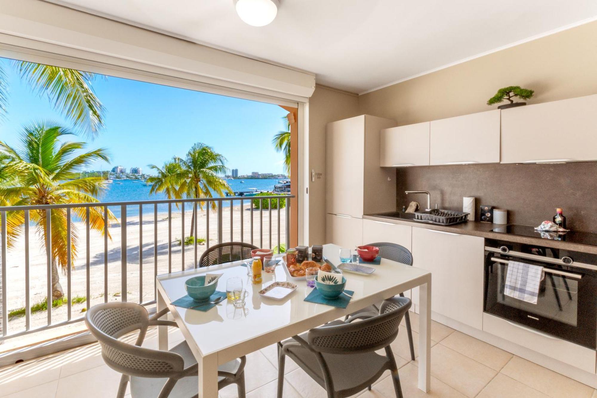 Vue Imprenable Sur Le Lagon, Appartement 1Ch 4P Baie Nettle Екстериор снимка