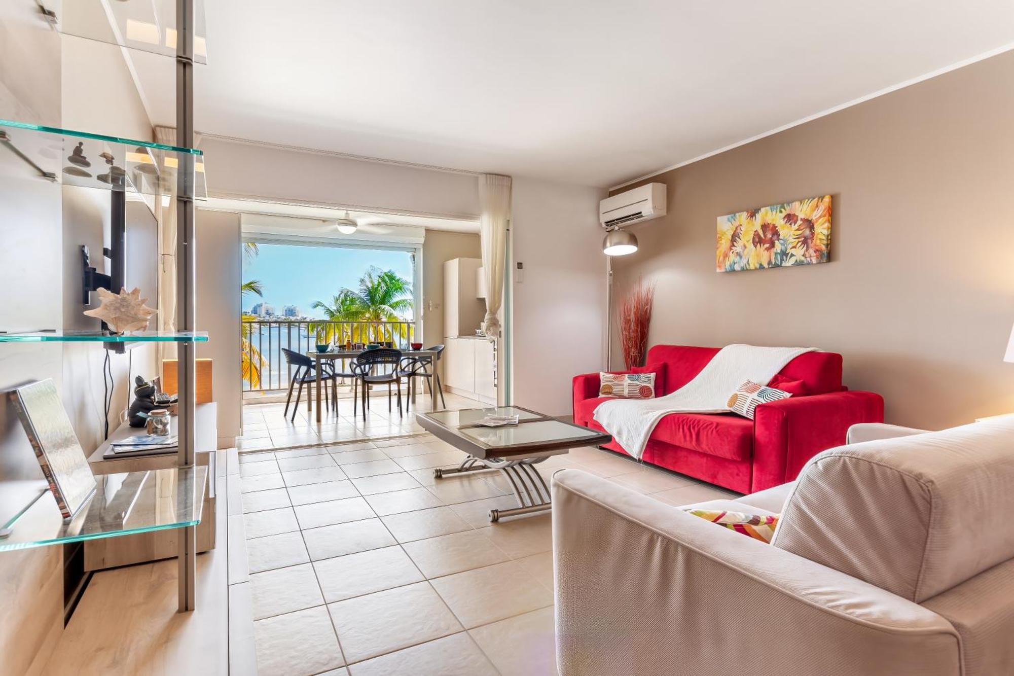 Vue Imprenable Sur Le Lagon, Appartement 1Ch 4P Baie Nettle Екстериор снимка