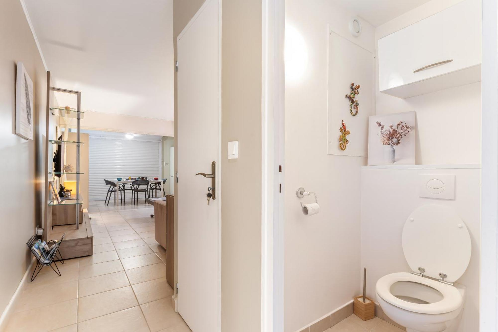 Vue Imprenable Sur Le Lagon, Appartement 1Ch 4P Baie Nettle Екстериор снимка